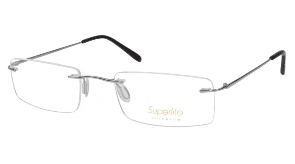Superlite SL52 - Titanium Rimless Glasses 3 Superlite SL52 - Titanium Rimless Glasses