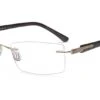EMP7587 Rimless Glasses