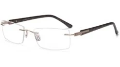 EMP7587 Rimless Glasses