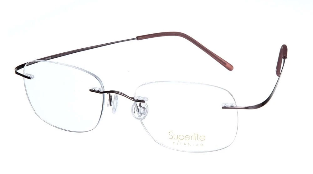 Superlite SL02 - Titanium Rimless Glasses
