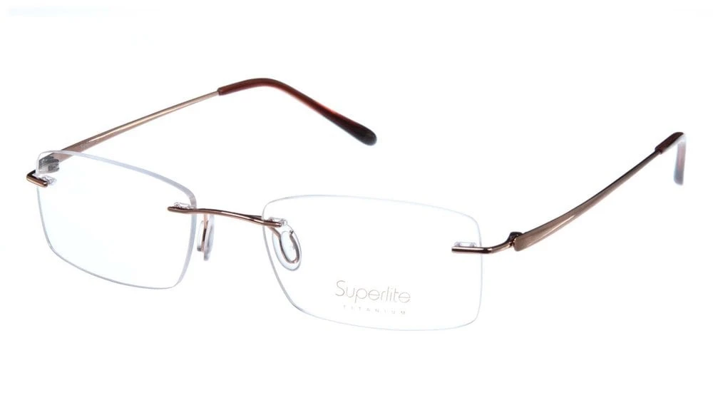 Superlite SL34 - Titanium Rimless Glasses 3 Superlite SL34 - Titanium Rimless Glasses