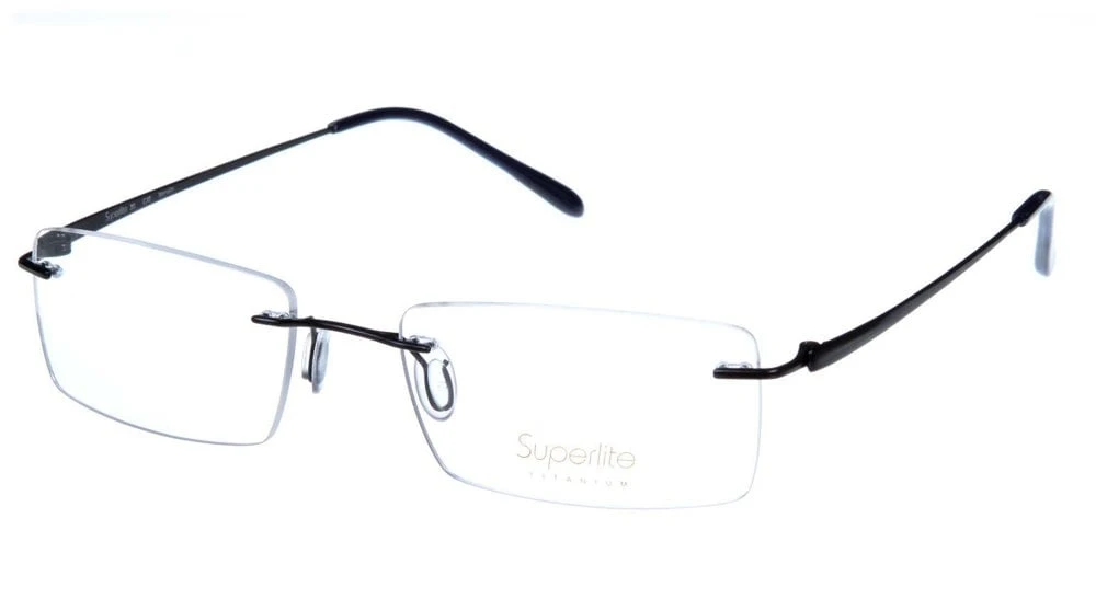 Superlite SL35 - Titanium Rimless Glasses 3 Superlite SL35 - Titanium Rimless Glasses